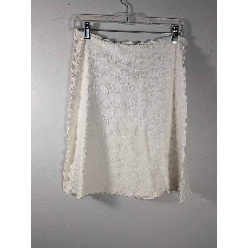 Haystacks Ivory‎ Textured Large Skirt